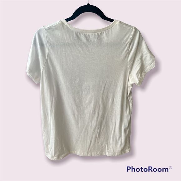 Be The Change White T-Shirt: Size L - Picture 2 of 2